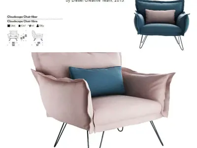 Cloudscape Chair 3D model