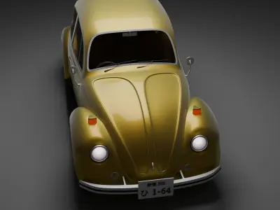 Volkswagen Beetle  3D model