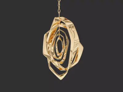 LaCage Vertical Chandelier 3D model