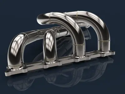 Exhaust maniflod 3D model