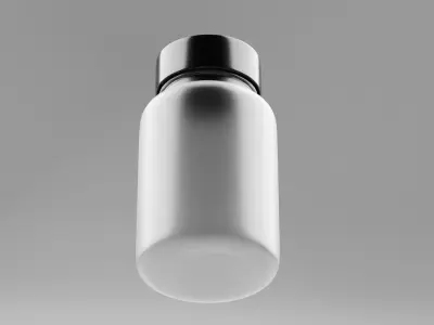 Transparent Jar 3D model