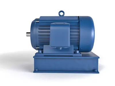 electric motor 3D model