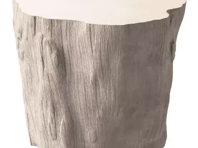 Oakmont outdoor side table 3D model