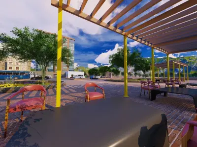  Primary School 600 Students PS600S 3D model
