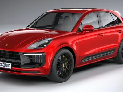 Porsche Macan GTS 2022 3D model