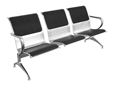 Waiting chair 3D model