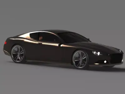 Elega Car Free 3D model