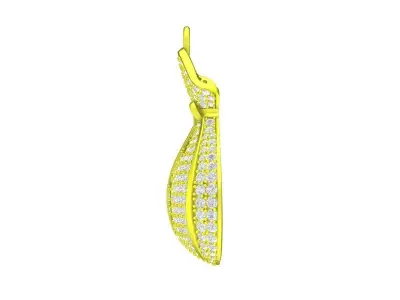 6982 Luxury Diamond Bag Dollar Women Pendant 3D print model
