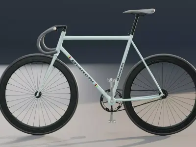 Bianchi Fixed Bike 3D model