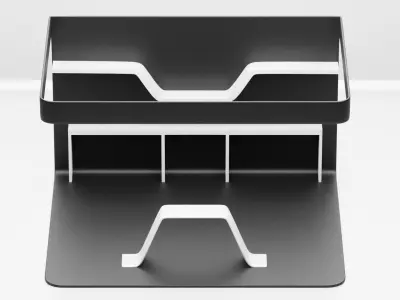 Exhibition booth 3D model