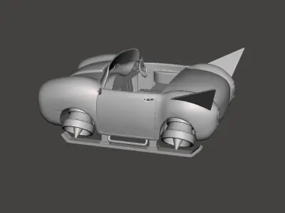 Dragon Ball Car 2 3D Model 3D print model