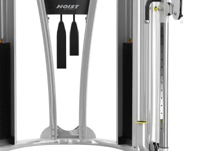 HD 3000 DUAL PULLEY FUNCTIONAL TRAINER 3D model