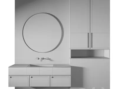 Luxury Bathroom 299 3D model