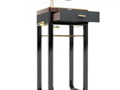 Luxxu Waltz Valet Stand 3D Model 3D model