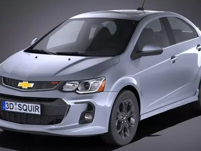 Chevrolet Sonic Sedan CG 2017 3D model