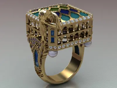 Zal and Roudabeh--orginal design 3D print model