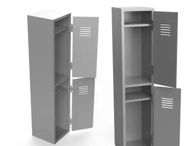Locker tier lockers 3D print model