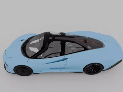 McLaren Speedtail 3D model by Flostudio