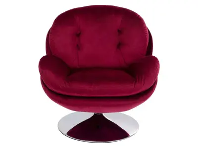 The swivel armchair Low-poly 3D model