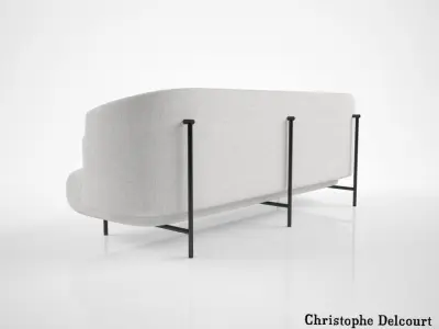 Christophe Delcourt Hug Sofa 3D model