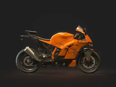 Base model  KTM 990RC 2026 3D model