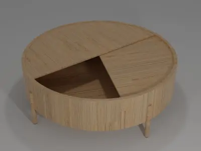 Revolving Table Free 3D model