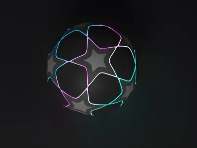 Football star Free 3D model