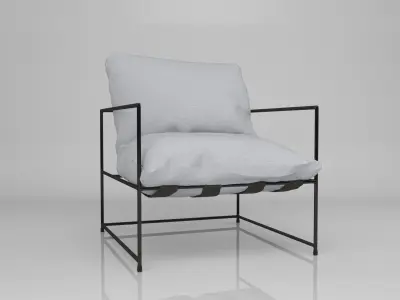 Casa blanca armchair Free 3D model