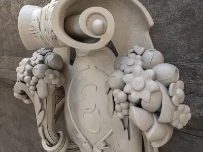 cartouche Detroit 3D model