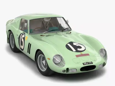 Ferrari 250 GTO - 3505GT - No Engine 3D model