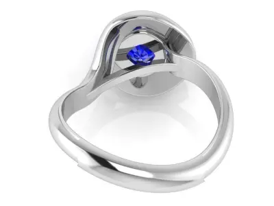 Rhombus Cut Ring 3313 Free 3D print model