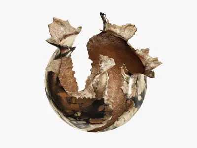 Decorative vases set 02 3D model