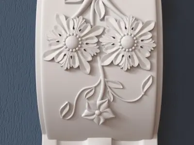 Decorative Corbel 3D model order