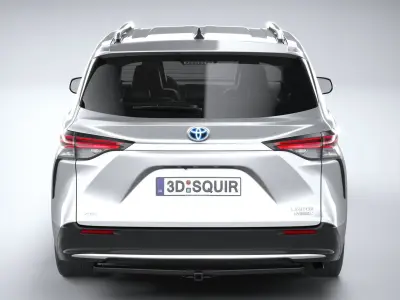 Toyota Sienna 2021 3D model