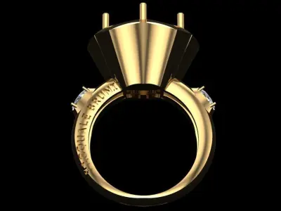 PASQUALE BRUNI RING 3D print model