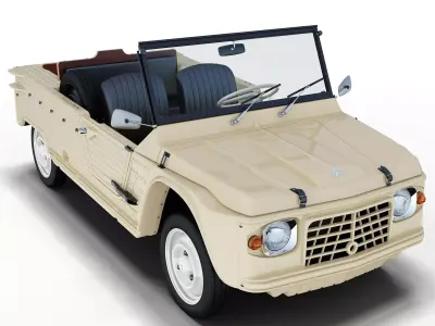 Citroen Mehari 3D model