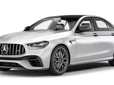 Mercedes-Benz E63 AMG 2021 3D model