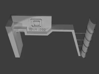Fair Gate exhibition Event a442d 3D model