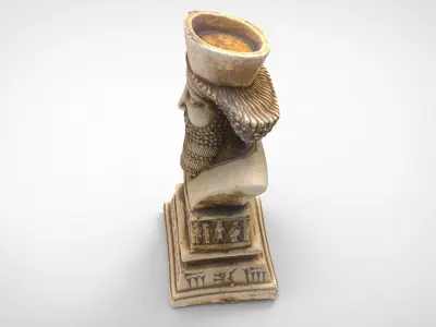 King Darius the Great 3D model