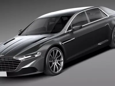 Aston Martin Lagonda 2016 3D model