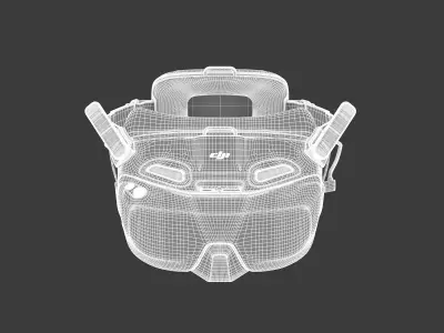 DJI Goggles N3 FPV Headset 3D model