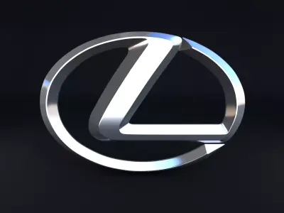 Lexus Logo 3D model
