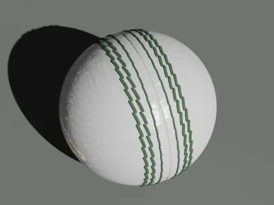 Cricket Ball 3D model