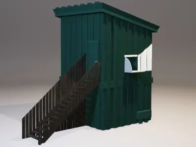 Skeet House 3D model