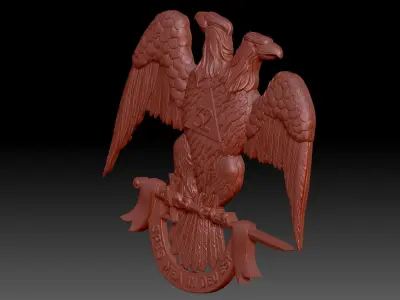 Eagle 3D print model 10