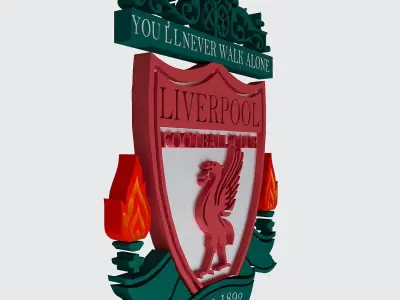 fc LIVERPOOL  football club  3D print model