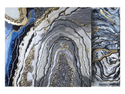 Geode Panno Low-poly 3D model