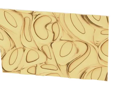 decor set wall panel wall relief mural CNC 31 3D model