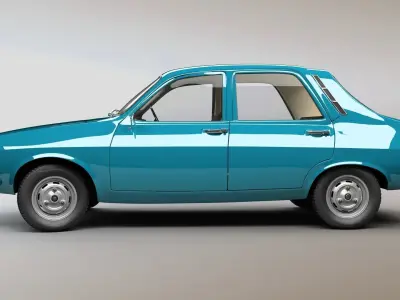 Renault 12 - Dacia 1300 3D model