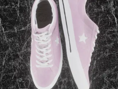 CONVERSE ONE STAR OX 3D SHOES 3D model